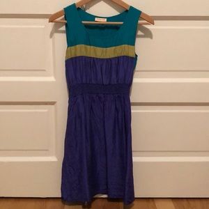 Colorblock dress